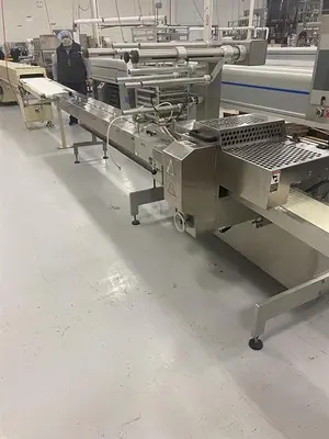 Sollich 420mm Enrobing Line with Flow Wrapper