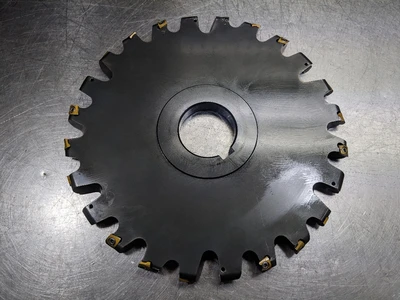 Ingersoll 10" Indexable Slot Milling Cutter 2" Arbor 36W6F1010R02 (LOC2732B)