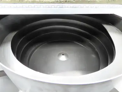 Service Engineering Vibratory Bowl Feeder 27CCW 27" Base Small Parts Sorter 120V