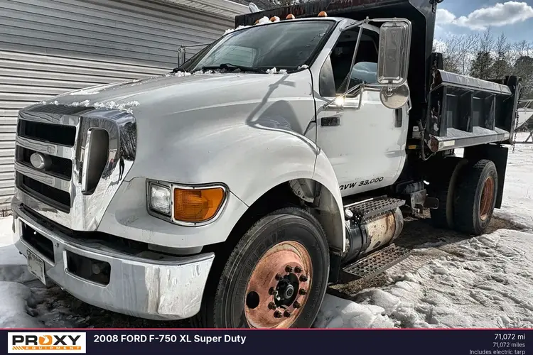 Used 2008 FORD F-750 XL SUPER DUTY Dump trucks New Jersey US | Proxy Equipment #1382961