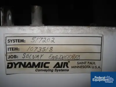 USED Dynamic Air 170 Cu Ft Dynamic Air Blender, S/S