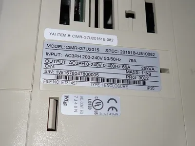 NEW YASKAWA CIMRG7U2015