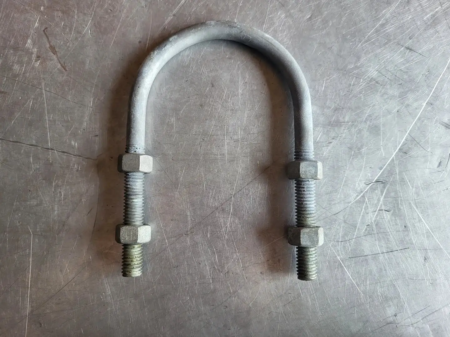 4.8" ID 6.5" OD U Bolt W/ 4 Hex Bolts