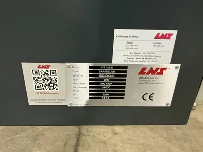 2017 6' LNS MODEL #GT326-E CNC BAR FEEDER : YOBRO 25108