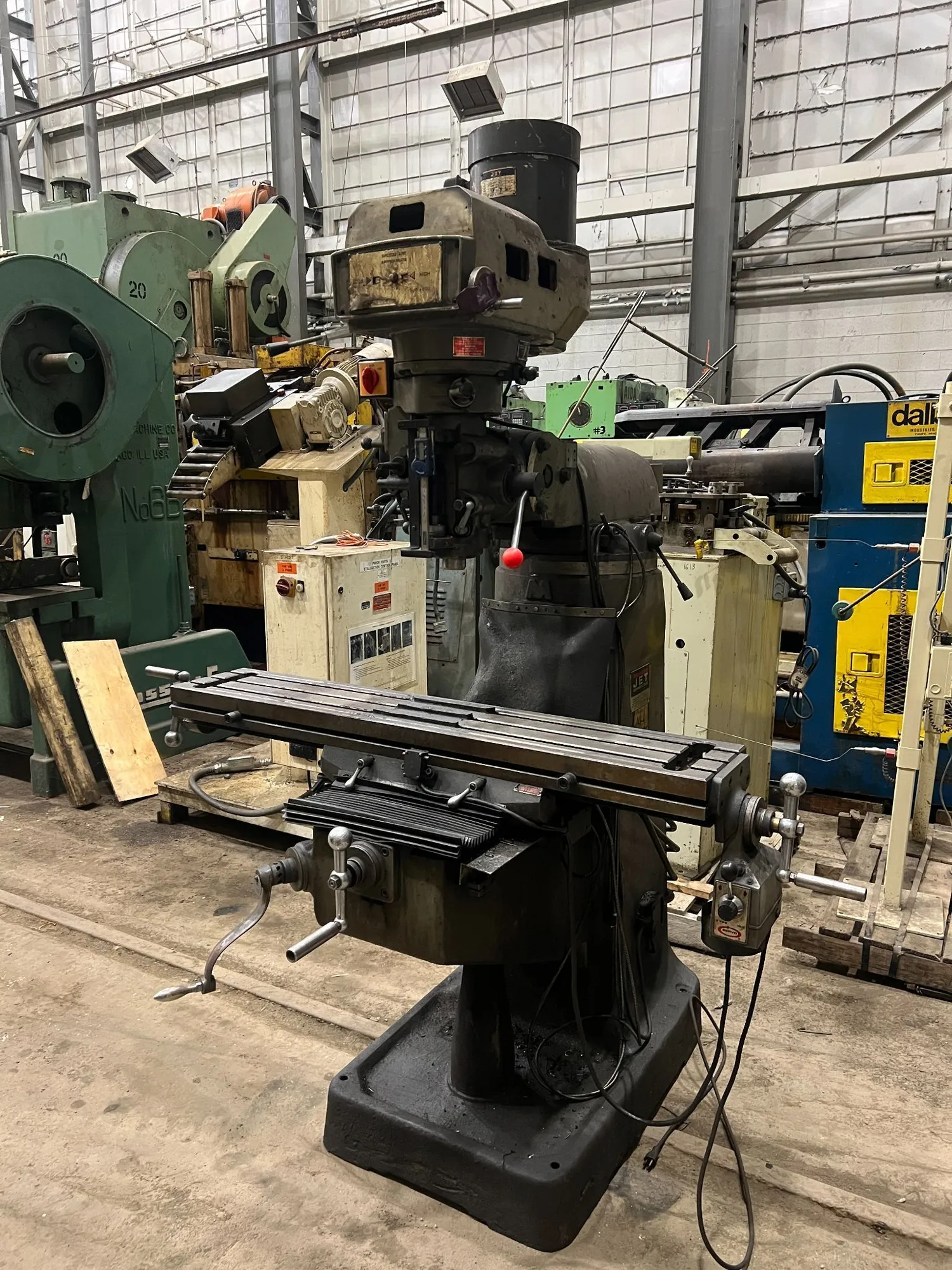 Used JET JMT-4VS Vertical Mills Michigan US | Universal Press & Machinery (UPM) #1558228