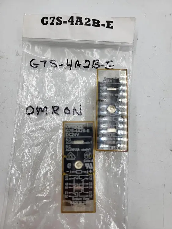 New | in-Stock OMRON OMRON G7S-4A2B-E SAFETY RELAY DC24V Relays & Switches | ND Industrial Surplus #1216827