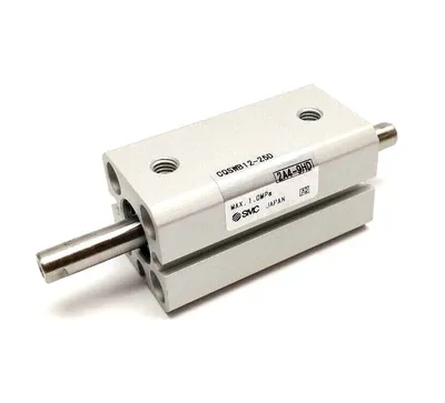 CQSWB12-25D | SMC  Compact Double Rod Cylinder 12mm Bore 25mm Stroke - New Other