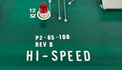 USED HI-SPEED P2-65-108 DISPLAY BOARD REV. B P265108