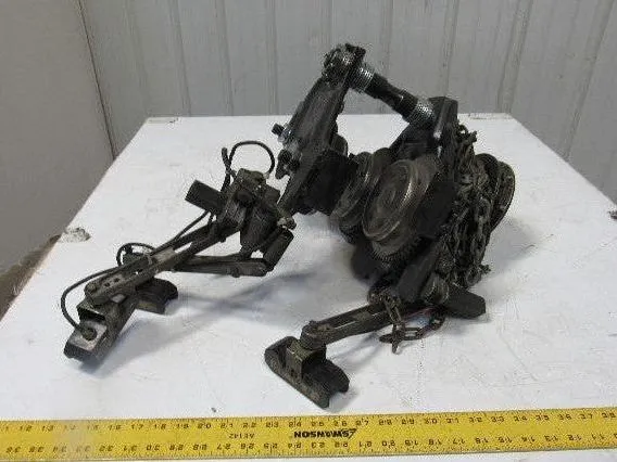 Yale 509150-1 2 Ton Hoist Chain Geared Beam Trolley 40A 600V Pickup Collector