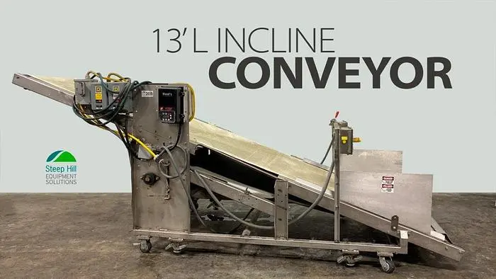 13' L Incline Conveyor