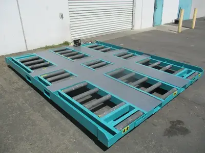 20000 lb. Rolling Pallet, Platform, Floor Scale