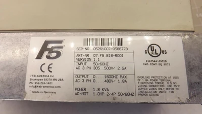 Used KEB _UNKNOWN_ AC Drive Control Module Texas US | OCO Industrial #1718428