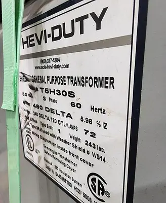 USED HEVI-DUTY T5H30S