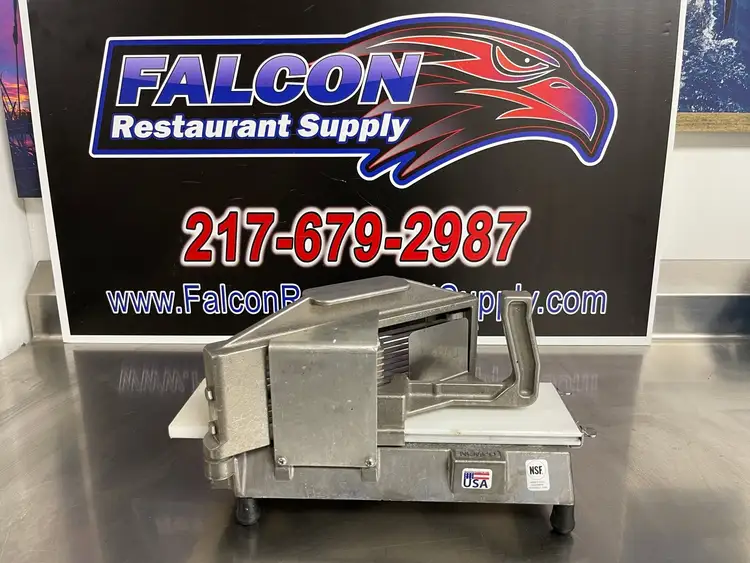 New | in-Stock Nemco Used Nemco 55600-2 Commercial Easy Tomato Slicer 1/4" Slices New Blades Slicers / Dicers / Cutters Illinois US | Falcon Restaurant Supply #1375010