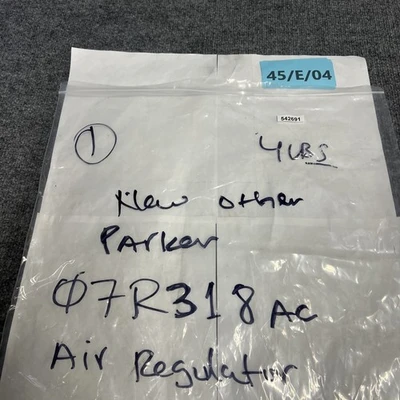 New | in-Stock Parker 07R318AC Valves/Fittings California US | Davliegogo LLC #1710435