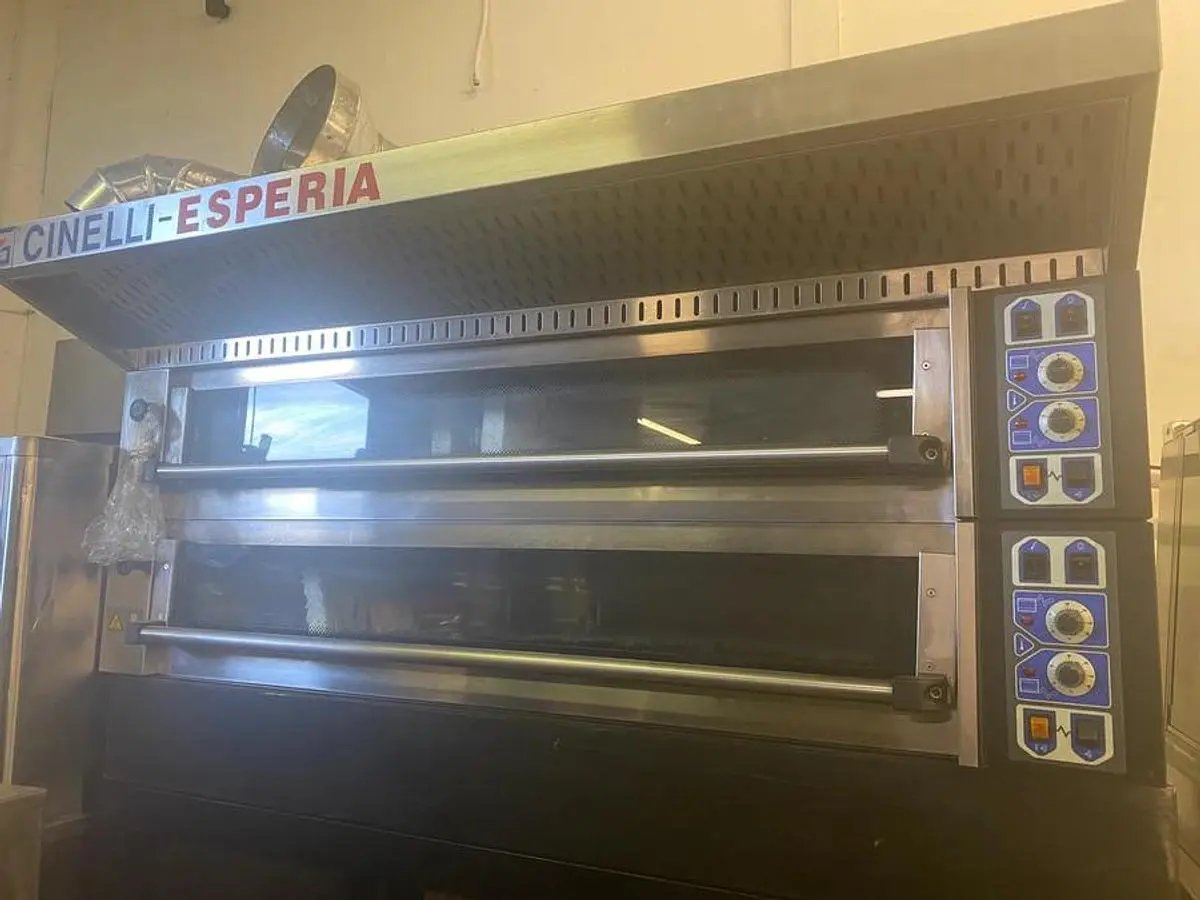 USED CINELLI ESPERIA DOUBLE OVEN