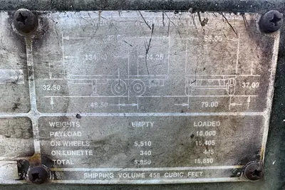 Used 1989 MILITARY M1061A1 10-TON TRAILER Flatbed Trailers New Jersey US | Proxy Equipment #1378211