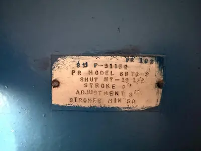 Used ROUSSELLE 6B76-3 Straight Side Presses Ohio US | G-2000, Inc. #1325830