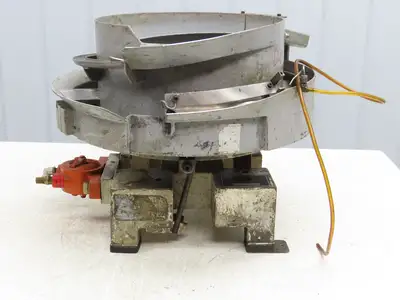 Fortville Feeders Vibco 250 Pneumatic Vibratory Parts Feeder 20" Stainless Bowl