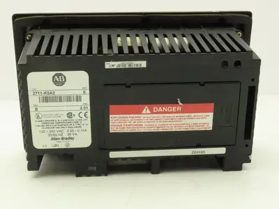 Allen Bradley 2711-K5A2 PanelView 550 HMI Control Panel Ser E Rev B *Read