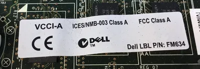 Dell FM634 PowerEdge JT790 Blade Chassis CMC Controller Module Card. 3C-1