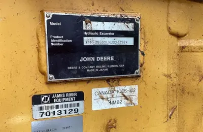 Used JOHN DEERE 85G Crawler Excavators - Mini North Carolina US | Mitsubishi HC Capital America #1362872