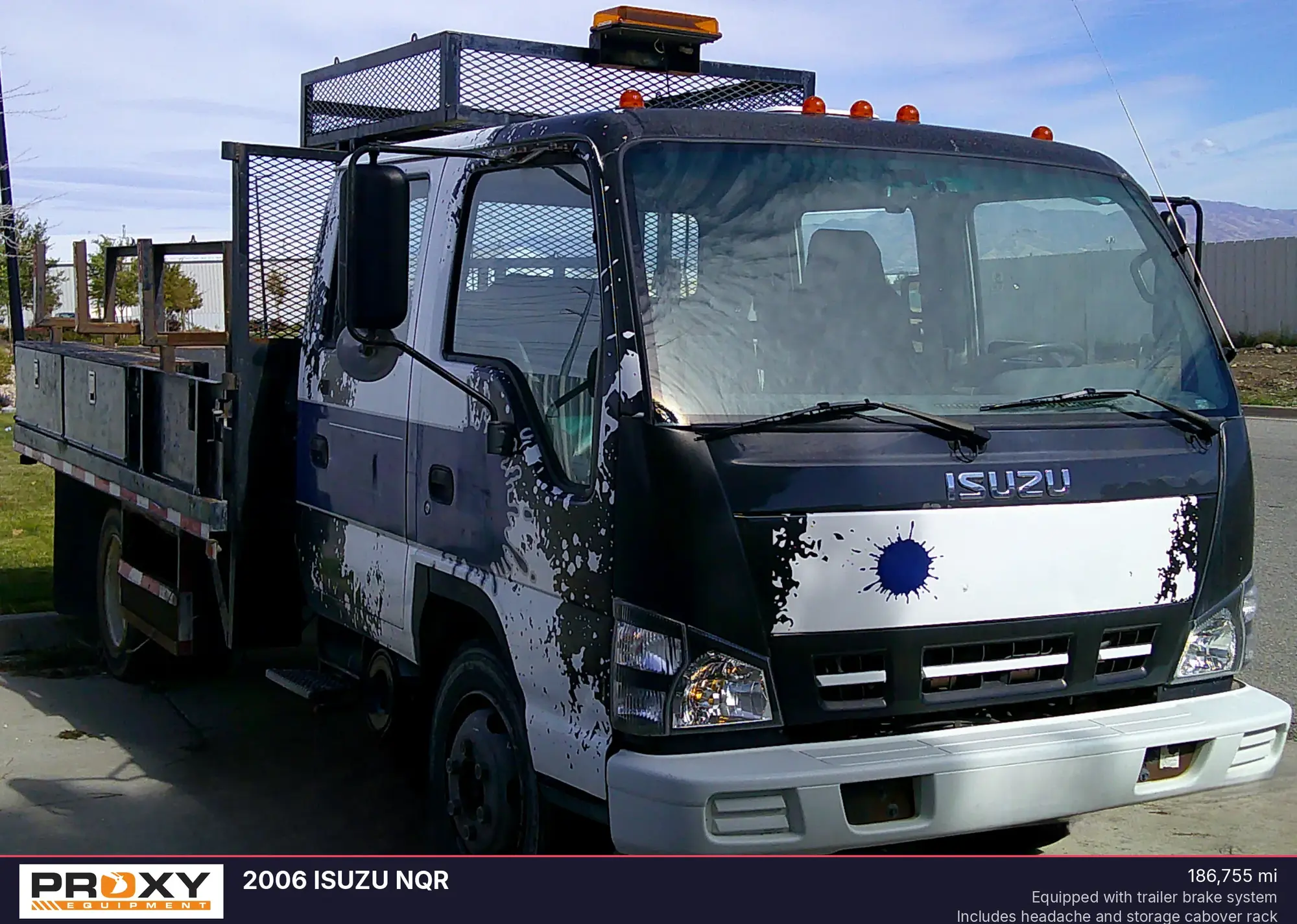 Used 2006 ISUZU NQR Flatbed Trucks Utah US | Proxy Equipment #1378481