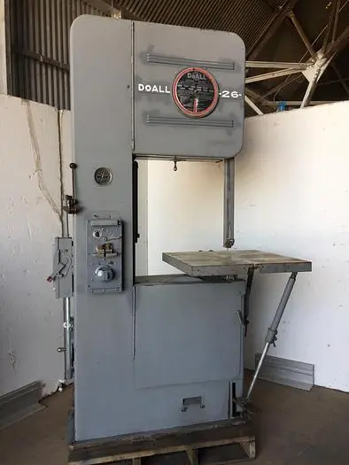 Used DOALL 2626 Vertical Band Saws Arizona US | PETERSON MACHINERY SALES #441695