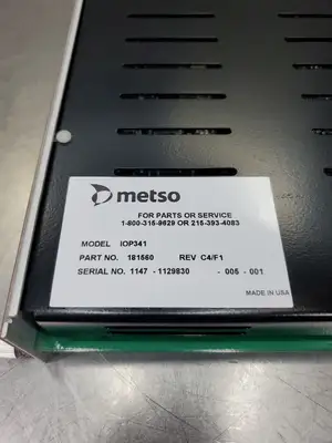 Used VALMET - METSO IOP341 Input / Output Modules South Carolina US | Palmetto Automation #1158121