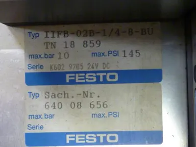 USED FESTO IFB8-02