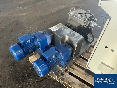 USED Unique Mixers & Furnaces 0.80 Gal Unique Mixers & Furnaces PVT Mixtruder, 316 S/S