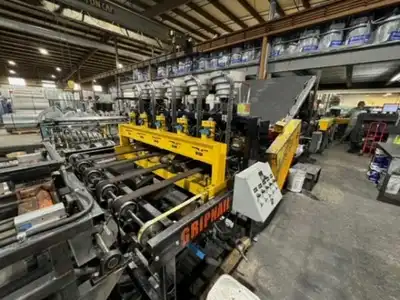 60" x 0.048" Engel Universal Duct Forming Line