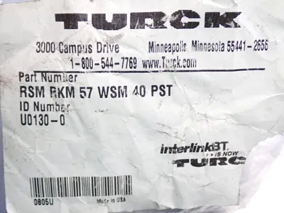 NEW TURCK RSMRKM57WSM40PST