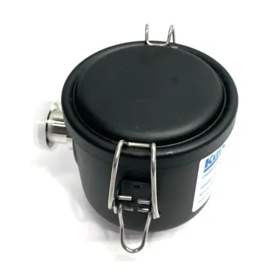 USED KURT J. LESKER MULTIMEDIA FILTER HOUSING, FLANGED