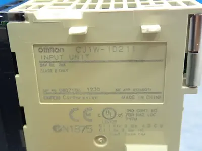 Used OMRON CJ1WID211 Input / Output Modules | HGR 24 #747858