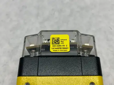 USED COGNEX DATAMAN FIXED MOUNT BARCODE READER 825-0400-1R W/ 820-0290-1R