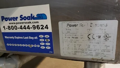 Sink Industrial Sink Power Soak Systems  # 9788