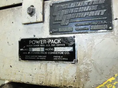 Used POWER-PACK _UNKNOWN_ Belt Conveyors Indiana US | Arrow Industrial #1412073