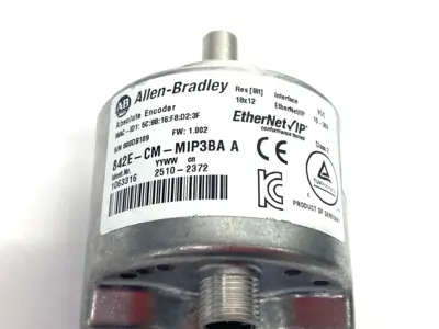 Used Allen-Bradley Ser. A Ethernet/IP Encoder, CIP Motion, Multi-turn Encoders Michigan US | Maverick Industrial Sales #1393186
