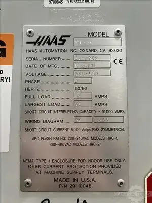 USED 2014 HAAS ST-30