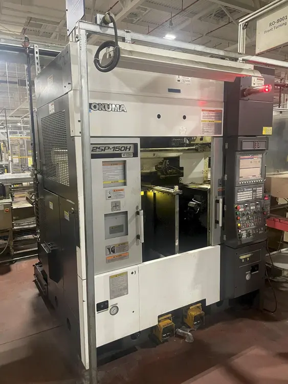Used 2015 OKUMA 2SP-150H CNC Lathes Michigan US | Tramar Industries #419496