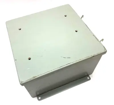 Used SCE ELECTRICAL ENCLOSURE TYPE 12 10"H X 10"W X 6" DEPTH Electrical Boxes | Maverick Industrial Sales #1120079