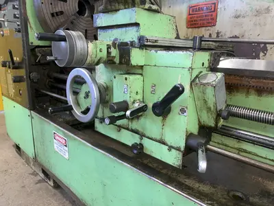 25" X 120" DOALL ROMI MODEL 25H GAP BED ENGINE LATHE