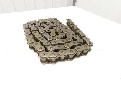 Tsubaki RS120 #120 Roller Chain Riveted W/Connector Link 10 Feet Length