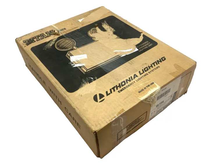 New | in-Stock Lithonia Lighting Battery Powered Emergency Lighting Unit 24W 6VDC Lighting Michigan US | Maverick Industrial Sales #1401255