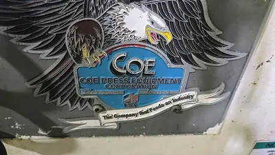 15,000 LBS X 18" X 0.310" COE PRESS EQUIPMENT FEED LINE, COIL REEL & CAR WITH STRAIGHTENER: STOCK #23438
