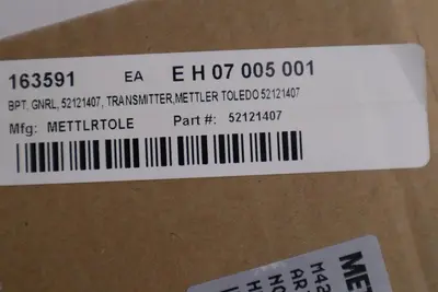 METTLER TOLEDO 52121407 M420 PH XH TRANSMITTER NEW IN BOX STOCK G157A