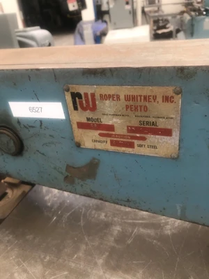 ROPER WHITNEY #58 PUNCHES, SINGLE STATION | Wheeler Machinery Sales (4)