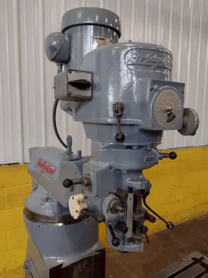 1.5 HP BRIDGEPORT RAM TYPE VERTICAL MILL: STOCK #18811