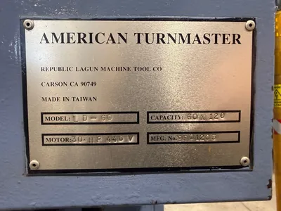 2000 LAGUN AMERICAN TURNMASTER LD60 Engine Lathes | GMT (23)